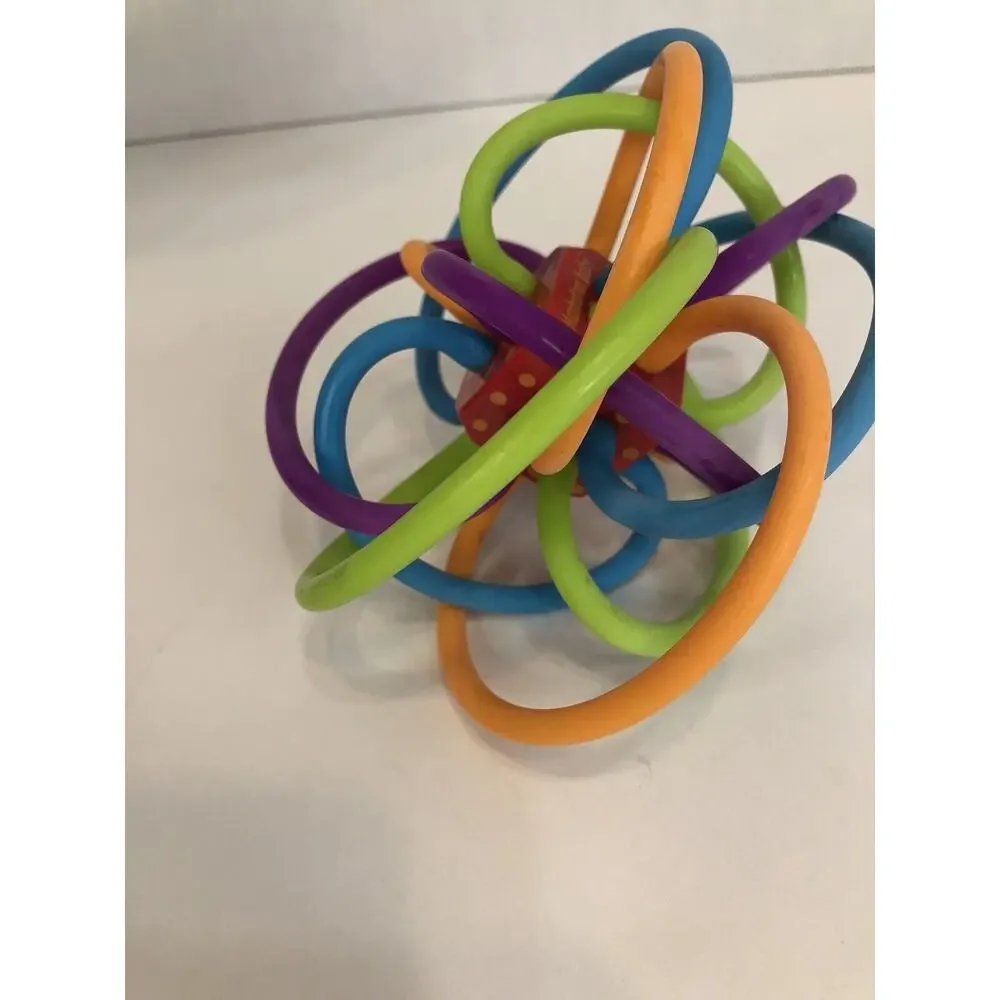 Manhattan‎ Toy Winkel Rattle & Sensory Teether Toy D1